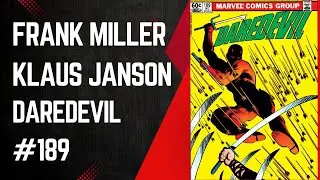 Death Of Stick! Frank Miller’s Daredevil, With Klaus Janson, Marvel Comics, 1982