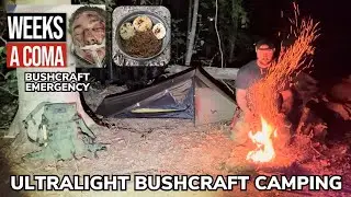 Solo Overnight Sleeping in an Ultra-Light Bivy Camp with Another Emergency Call to Action