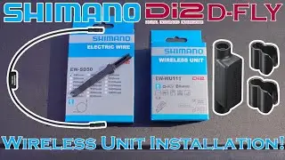 Shimano Di2 D-fly Unit EW-WU111 Installation Fail and Success!