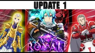EVERYTHING NEW in Update 1!  | Anime Royale