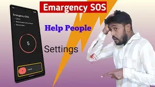 How to work SOS settings in your mobile phone | how to enabled SOS settings on android phone hindi