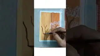 flower painting with shadow || flower painting with water colour