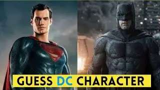 ULTIMATE DC QUIZ! GUESS POPULAR DC CHARACTER BY SILUET