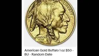 American Gold Buffalo 1 oz $50 - BU - Random Date
