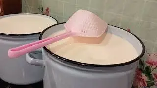 Обещанный рецепт ,,Шевра,, и ещё  одни очень вкусный сыр 🧀  🧀 🧀