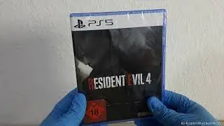 Resident Evil 4 Remake 2023 PS5 Unboxing German