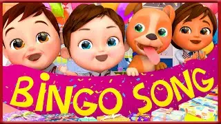 Bingo Class Pet Dog Song - Banana Cartoon Nursery Rhymes , Cartoon Animation for Children [HD]