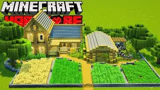 Surviving 100 Days In SUPERFLAT Minecraft