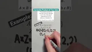 Cartesian Product of Two Sets 