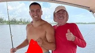 Peace River Florida Pontoon Boat Fishing Adventure - Father vs Son (day 1)