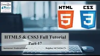 HTML5 & CSS3 Full Tutorials in Bangla Part 17- (CSS Text)