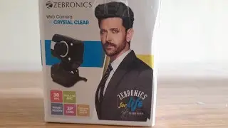 Zebrronics Web Camera | Zeb-Cryatal Clear | Study Solution