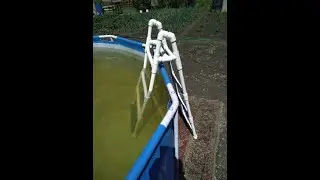 Лестница для каркасного бассейна своими руками !