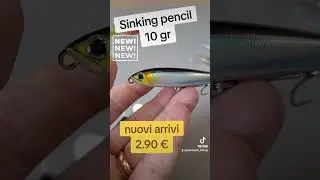 sinking pencil #fishing #pesca #fishingvideo