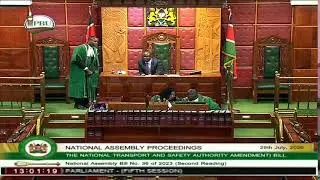 THE NATIONAL ASSEMBLY PROCEEDINGS WEDNESDAY 29TH JULY 2026, MORNING