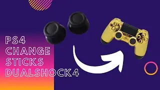 Как разобрать геймпад Dualshock 4 замена стиков
