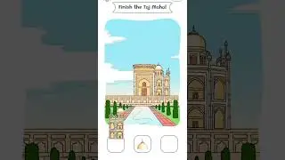 Displace puzzle level 18 Finish the Taj mahal #displacepuzzle #shorts #dop #iq