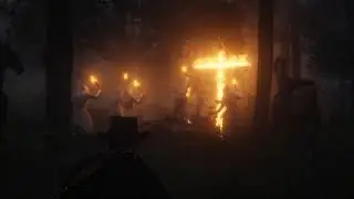 KKK encounter in Red Dead Redemption 2