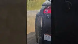 Еду в брод на квадроцикле CF Moto 