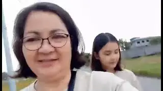 Walking with bunso