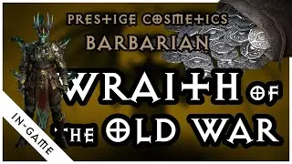 Wraith of the Old War | Diablo IV Cosmetics (Barbarian) | In-Game (4K) | 2,800 Platinum
