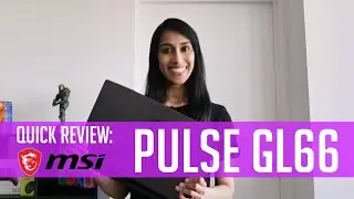 The Lightest Gaming Laptop?? - MSI Pulse GL66