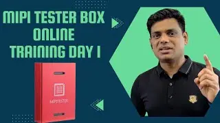 MiPi Tester Box Online Training First Day 1 || UFS PROGRAM ONLINE TRAINING ||JOIN NOW +919822009128
