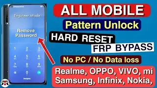 Samsung Forgot Password Unlock Without Data Loss Wrong Password Pattern Unlock Android No Data Loss🔥