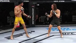 UFC 4 | Bruce Lee vs. London Andrews (PLUS SIZE MODEL) | EA Sports UFC 4