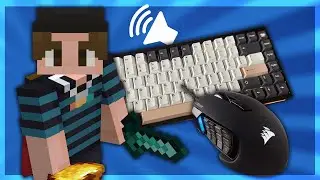 keyboard & mouse ASMR sounds 😴 (handcam)  - minecraft pvp