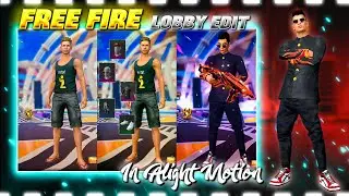 FreeFire Lobby Edit Tutorial💥 | FreeFire Short Edit Tutorial | Edit FreeFire Shorts in Alight Motion