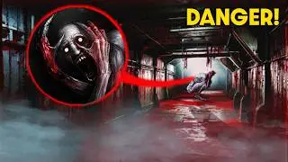 THE SCP FACILITY LOWER LEVELS... (SHY GUY IS HUNTING US)