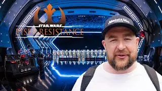 Riding Rise of the Resistance at Disney World!