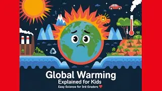 Global Warming Explained for Kids | Easy Science for 3rd Graders 🌍