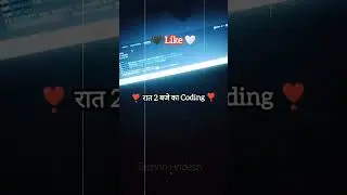 Coding status reels #love #lovestatus #reel #babu #study #shortsviral