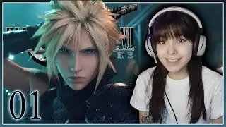 1ST TIME PLAYING | Final Fantasy VII Remake Let's Play Part 1 (BLIND)