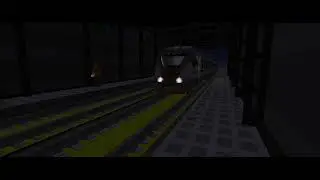 Отправление Электропоезда ЭП2Д из депо в игре SkyRail