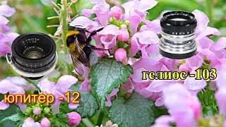 Объектив ЮПИТЕР 12 и ГЕЛИОС 103