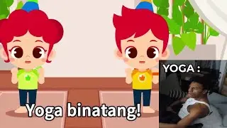 Kartun Anak Ngomong "Yoga Binatang?"