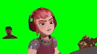 Nimona Cooking Scene - Green Screen
