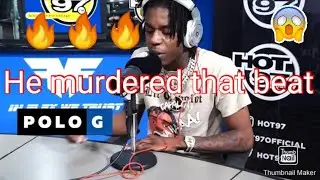 Polo g free style funk flex 🔥 (reaction)
