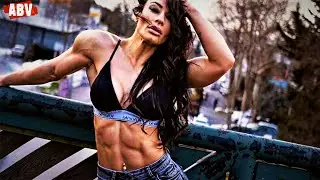 Female muscle growth six pack, FBB MUSCLE ABS