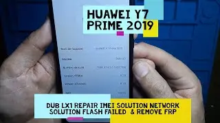 Huawei Y7 Prime 2019 (DUB-LX1) IMEI Repair With UMT Qcfire.