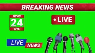 Live News Effects Green Screen | Free Premium Overlay Effects For Chroma Key Use