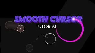 PERSONALIZA TU CURSOR DE OSU! SMOOTH TUTORIAL