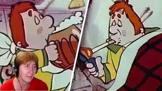 БАБУШКА СМОТРИТ ПОТЕРЯННЫЙ МУЛЬТ ПРО КАРЛСОНА // Реакция на sndk