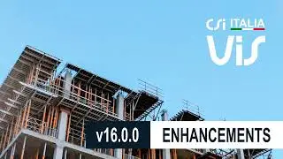 New VIS v16 - Reinforced concrete design for SAP2000 and ETABS