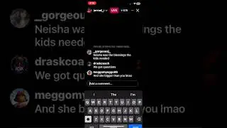 Neshia and Jerrod live on IG 7/1/24