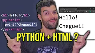 PyScript - Python no Front-End SEM Instalações