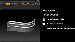 Zbrush en 5 minutos (o casi 😏) #13 Creando molduras en Zbrush 1/2